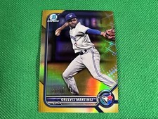 2022 Bowman Chrome Prospects Gold Refractors #BCP104 Orelvis Martinez 20/50