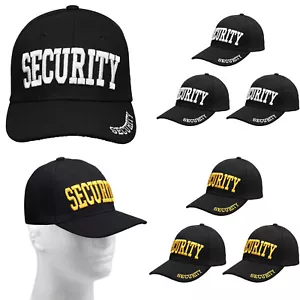 Paquete de 3 gorras de béisbol protector de seguridad bordado frontal billete trasero - Imagen 1 de 11