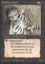 1x Walking Dead NM, English MTG Legends