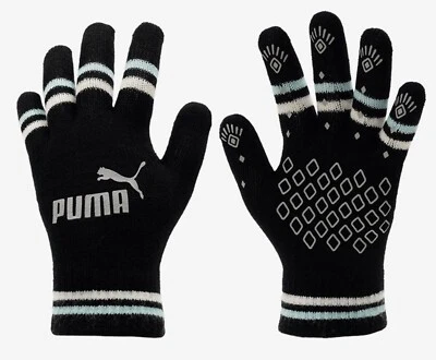 Guantes de punto PUMA unisex CAT LOGO Magic III negro polar correr gimnasio guante 04180005 Foto 1 de 4