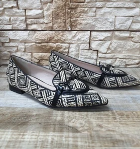 Ballerinaschuhe Frau Mit Spitz Absatz Niedrig 95275 Schwarz Herbst Winter Schuhe - Bild 1 von 7