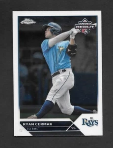 2023 Topps Pro DeBut Chrome RYAN CERMAK  - FCL RAYS - #PDC-1 - Picture 1 of 1