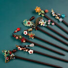 Jade Hanfu Kopfschmuck Chopsticks für Haare Haarnadel aus Holz Gabel für Haare
