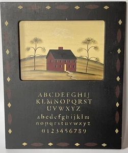 Primitive Style Holz Muster Wandkunst Stück 12” x 9,5” x 0,5” - Bild 1 von 10