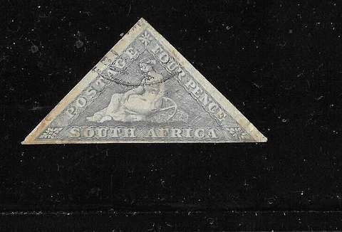 SOUTH WEST AFRICA 1926  SG 33  Four Pence (4d) Grey Blue - English -Used as scan Cover