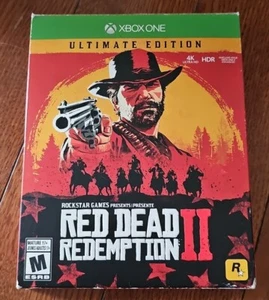 Red Dead Redemption 2 4K Ultimate Collectors Steelbook Edition for Xbox One NEW - Picture 1 of 6