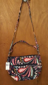 NWT Vera Bradley Go Ahead Convertible Crossbody cotton Painted Paisley R$109 - Picture 1 of 4