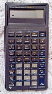 Vintage Texas Instruments TI-60X Programmable Scientific Calculator Cover works - Bild 1 von 6