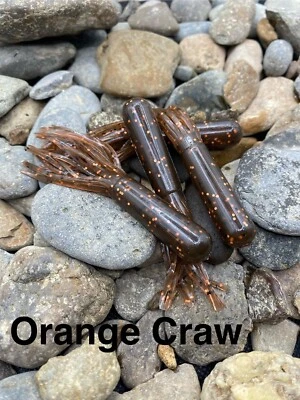 Paquete de 16 plantillas de plástico suave Curly Tail Minnow-2" para mierda, pez panfish, trucha, bajo Foto 1 de 4