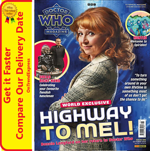 BBC Doctor Who Magazine Issue 595 October 2023 Highway to Mel Bonnie Langford