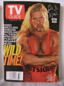 TV Guide August 14-20 1999 Kevin Nash WCW, Chuck Norris Kevin Sorbo Hallle Berry - Picture 1 of 1