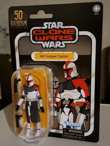 Star Wars The Vintage Collection VC213 ARC TROOPER CAPTAIN (Tartakovsky) 3.75" Cover
