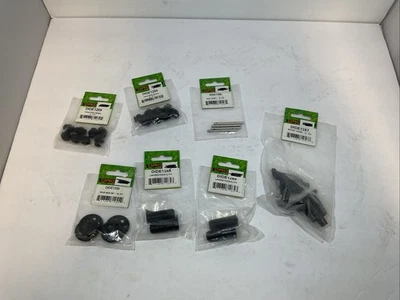Lot of 7 New Dromida XL 370 Parts - Motor Cover, Landing Pads, Prop Shafts - Image 1 of 4