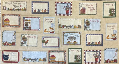 HECHO CON PANEL DE AMOR POR DEB STRAP PARA MODA, 23 12" L X 44" W Foto 1 de 2