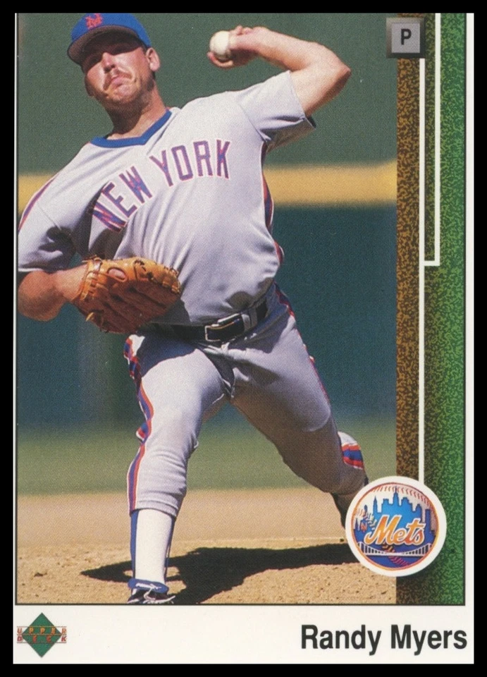 1989 Upper Deck #634 Randy Myers New York Mets - Image 1 of 1