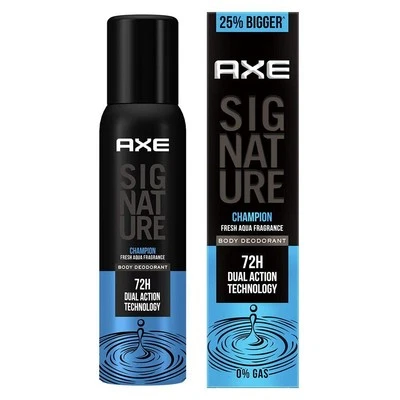 Axe Signature Champion No Gas Body Deodorant Bodyspray for Men 154 ml - image 1 of 4