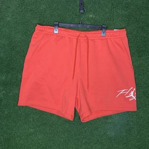Gr. 3XL Nike Air Jordan Brooklyn Fleece Shorts FN4535-604 Lobster/White Herren’s - Bild 1 von 6