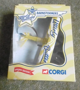 CORGI CLASSIC PRESENT "UTTERLEY BUTTERLY BARNSTORMERS BIPLANE BOXED - Picture 1 of 8