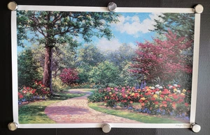 SCHAEFER / MILES "Summer Enchantment" Artist SIGNED Seriolithograph - Picture 1 of 10
