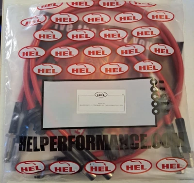 HEL PERFORMANCE AUDI C7 S6 RS6 4.0 QUATTRO S/S TRENZADO LÍNEAS DE FRENO MANGUERAS TUBOS Foto 1 de 3