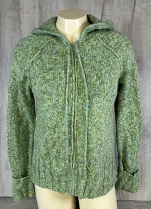 Next Era Pullover Full Zip Strick Hoodie Vintage 90s Y2K Retro Damen Gr. Large - Bild 1 von 15