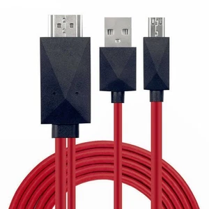 Adaptador de cable HDTV a MHL 11 pines Micro USB HD TV para Samsung Galaxy Tab 3/S - Imagen 1 de 3