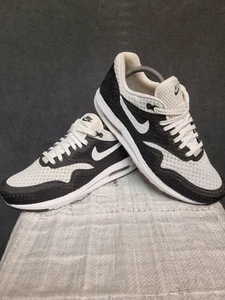 Nike Air Max 1 Ultra Moire White Black Men’s Size 10 Running Shoe 2015 lunarlon - Picture 1 of 23