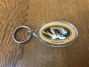 UNIVERSITY OF MISSOURI TIGERS LOGO KEYCHAIN SEC USA MADE - Picture 1 of 3