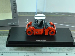 Schuco Diecast Construction Compactor - Roller Orange 1:87 HO Scale - Picture 1 of 3