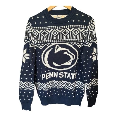 Suéter Campus Specialties Penn State Azul/Blanco Nittany Lion PSU Talla M Unisex Foto 1 de 4