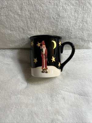 Certified International MIDNIGHT SANTA Mug - Image 1 of 4