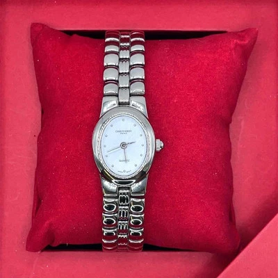 Reloj Charles-Hubert tono plata Foto 1 de 4