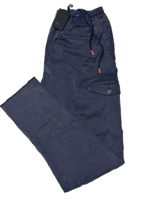 PANTALONES LYOCELL KITON CARGO AZUL HOMBRE NUEVOS CON ETIQUETAS TALLA 36 US 52 EU (P2.35) Foto 1 de 4