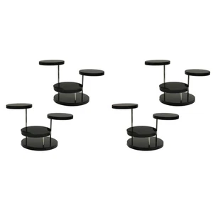  4 StückSchmuck-Ausstellungsstand AcrylRotating3 Schicht-Halskette - Bild 1 von 12