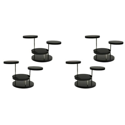  4 StückSchmuck-Ausstellungsstand AcrylRotating3 Schicht-Halskette - Bild 1 von 4