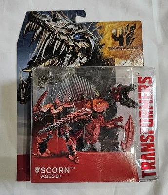 FIGURA DE ACCIÓN SCORN TRANSFORMERS AGE OF EXTINCTION 2013 NUEVA EN CAJA CLASE DE LUJO HASBRO Foto 1 de 2