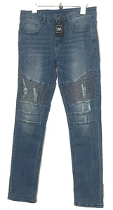 Young and Reckless Herren Ripped Knee Jeans Gr. 31 dunkelgrau RCKLSS KNEE selten - Bild 1 von 16