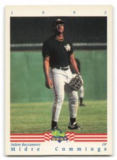 Midre Cummings 1992 Classic Best BASEBALL #240 Salem Buccaneers