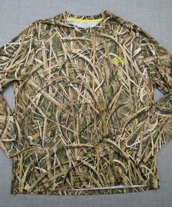 Mossy Oak Camo Langarm XL Shadow Grass Blades Jagd Angeln Shirt - Bild 1 von 13