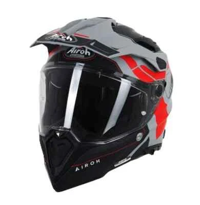Casco de motocicleta Airoh Commander 2 Adventure ACU dorado ECE 22.06 revelar rojo mate Foto 1 de 4
