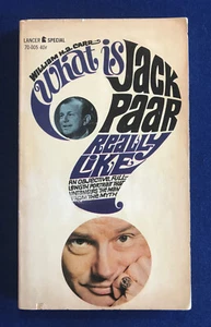TONIGHT SHOW BIO TV tie-in pb WHAT IS JACK PAAR REALLY LIKE? (1st 1962) Carr - Picture 1 of 6