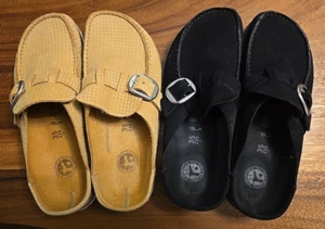 Birkenstock Buckley goffrato/liscio morbido due colori 2 paia misura 35 225 - Foto 1 di 10
