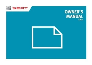 SEAT LEON 5 DOOR Owners Handbook Manual all models 2005-2017 New print FREE POST - Picture 1 of 14