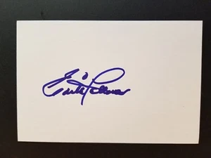 Edeth Fellows Pennies From Heaven Signed 4x6 Index Card - Picture 1 of 1