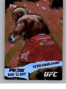 2010 Topps UFC Pride and Glory #PG4 Kevin  Randleman (ref 142755)