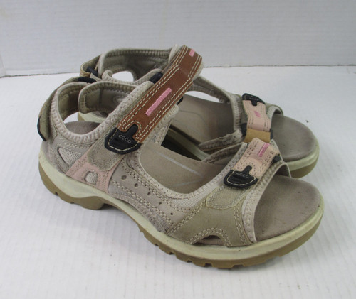 Sandali fuoristrada ECCO Yucatan taglia EU36 US 5 grigio rosa marrone scarpe da ginnastica comode