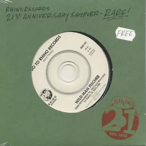 WILD MAN FISHER/THE PLASTIC Rhino Band – Go To Rhino Records promo CD single - Picture 1 of 1
