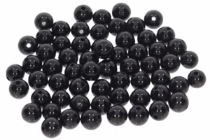 10 uds. (0,40 € */ 1 ud.) Turmalina Schörl 4S171 - bola de piedra preciosa de 4 mm 10 piezas - Imagen 1 de 2