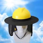 Breathable Safety Hard Hat Shade Lightweight Neck Protector for Activities