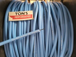 Blue 7mm 500 ohm Suppression core USA spark plug wire / ignition sold by foot - Picture 1 of 1